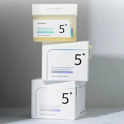 NUMBUZIN No.5+ Vitamin-Niacinamide Concentrated Pad باد تنقية البشرة بالنياسيناميد والفيتامينات