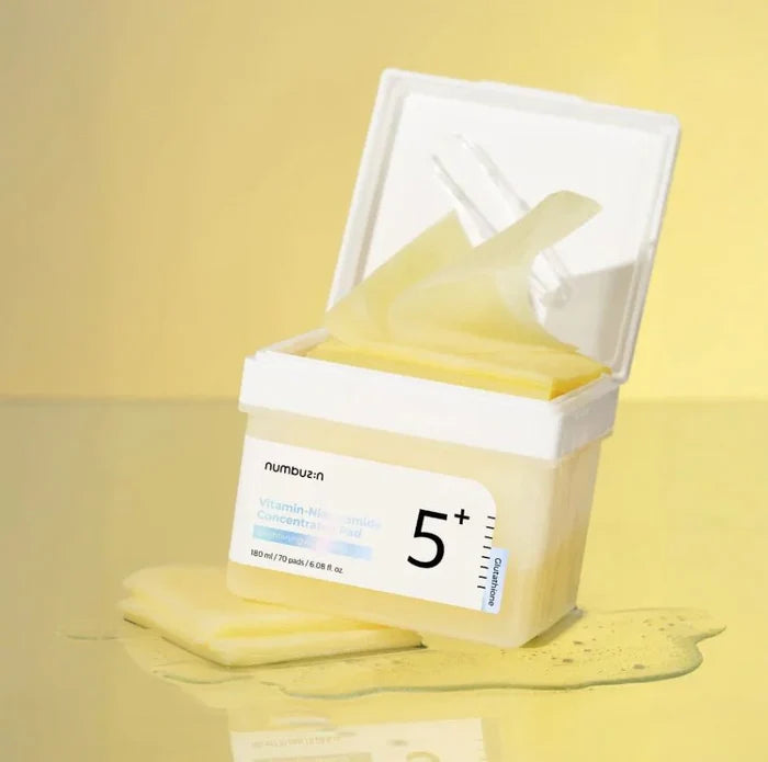 NUMBUZIN No.5+ Vitamin-Niacinamide Concentrated Pad باد تنقية البشرة بالنياسيناميد والفيتامينات