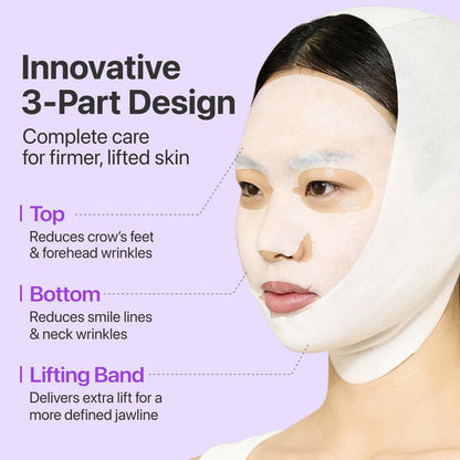 Numbuzin No.9 NAD+ Bio Lifting Full Cover Facial Mask 4 sheets