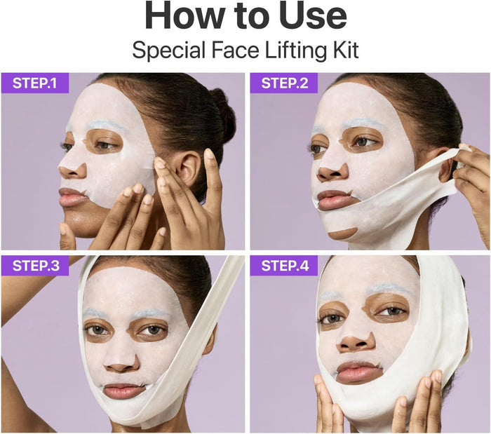 Numbuzin No.9 NAD+ Bio Lifting Full Cover Facial Mask 4 sheets