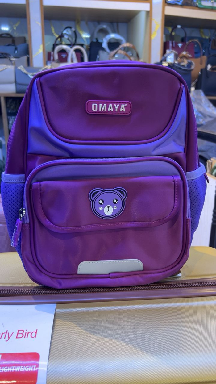 Omaya Kids School Backpack - Purple (Early Bird Lightweight)