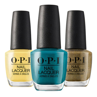 OPI Nail Lacquer Nail Polish Classic Yellows/ Greens 0.5oz - ikatehouse