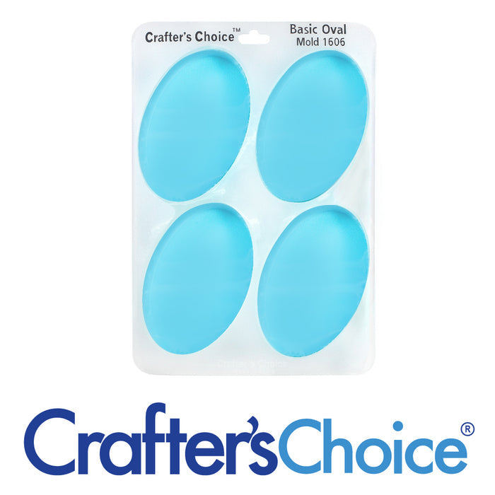 Oval Basic Silicone Mold 1606