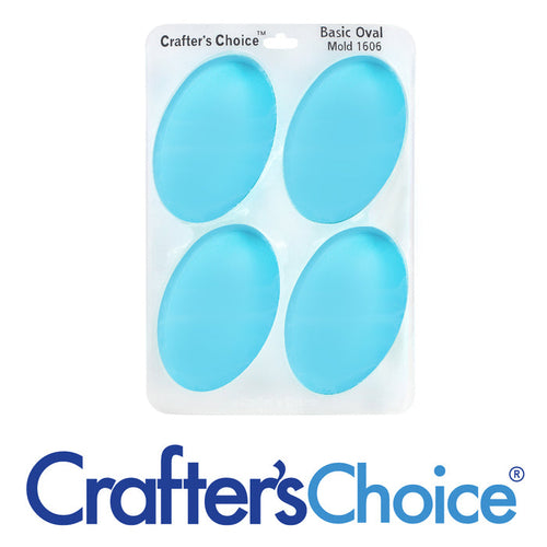 Oval Basic Silicone Mold 1606