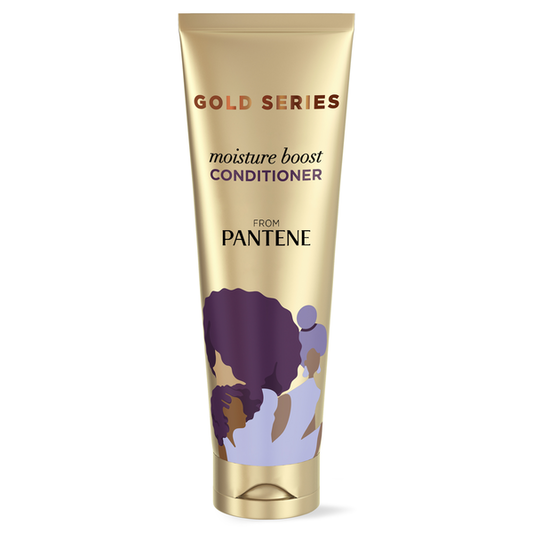 Pantene Gold Series Moisture Boost Conditioner Infused With Argan Oil  بلسم بانتين جولد سيريز لتعزيز الترطيب