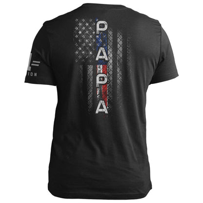 PAPA American Flag Vertical
