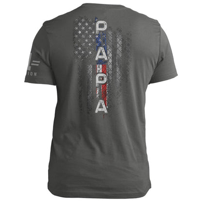 PAPA American Flag Vertical