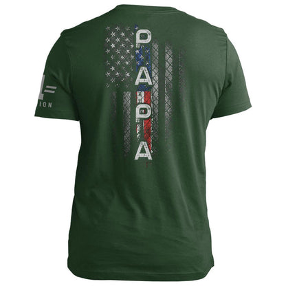 PAPA American Flag Vertical