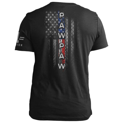 PAWPAW American Flag Vertical