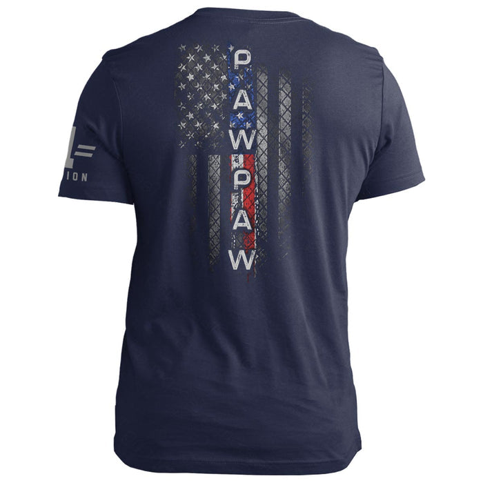 PAWPAW American Flag Vertical
