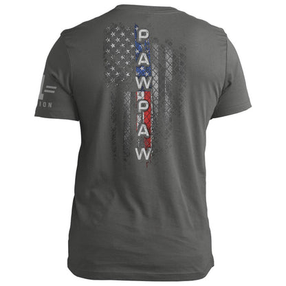 PAWPAW American Flag Vertical