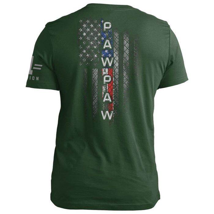 PAWPAW American Flag Vertical