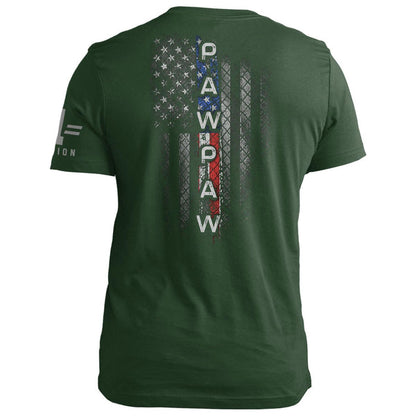 PAWPAW American Flag Vertical