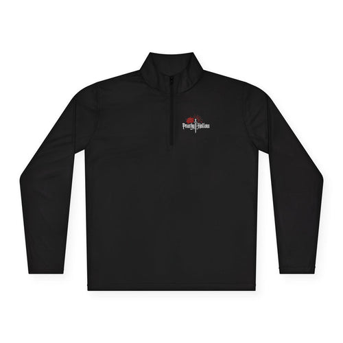 Peachy Hollow Merch, Brand Logo - Unisex Quarter-Zip Pullover