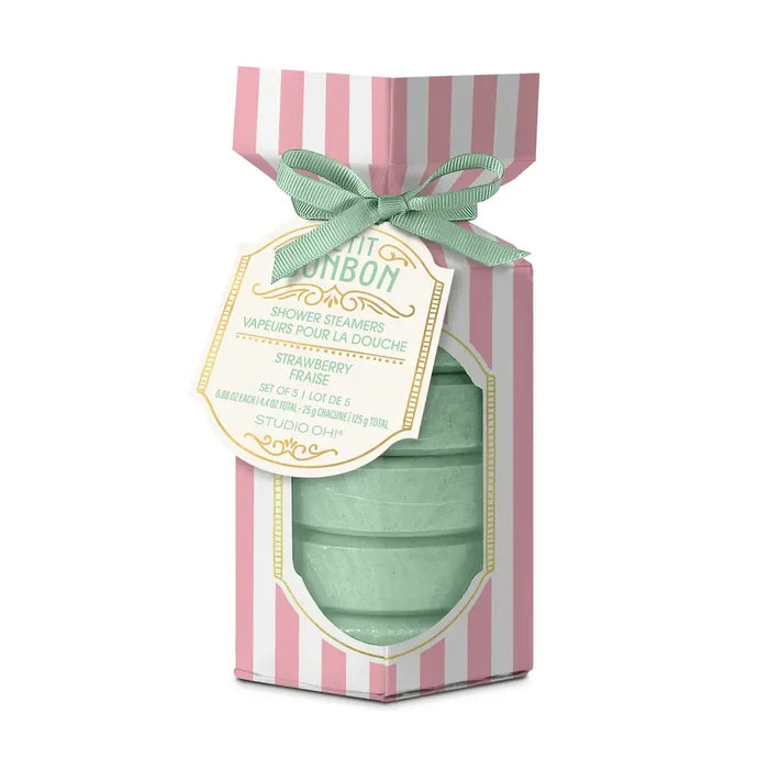 Petit Bonbon Sweetheart Pink Shower Steamers