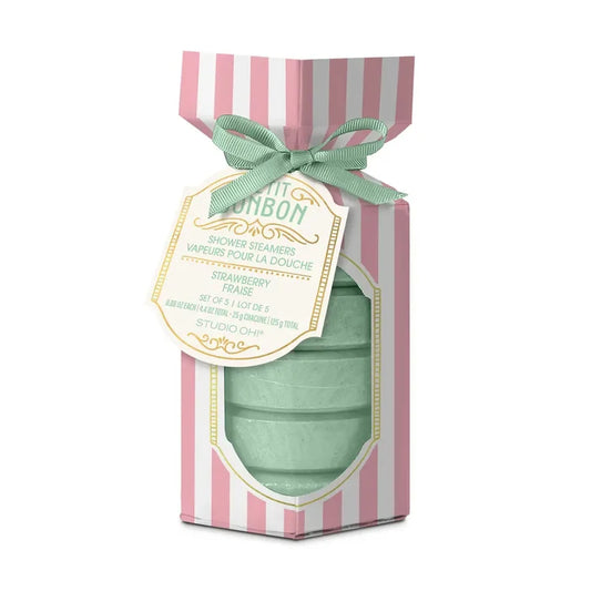 Petit Bonbon Sweetheart Pink Shower Steamers