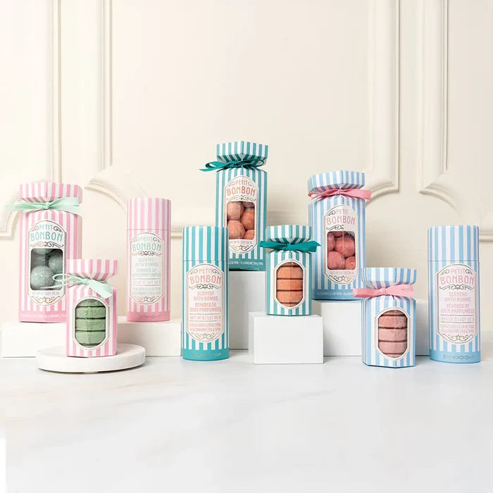 Petite Bonbon Sweetheart Pink Bath Bombs