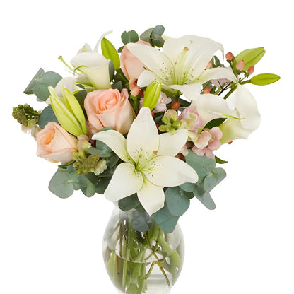 Pink Lemonade Flower Centerpiece