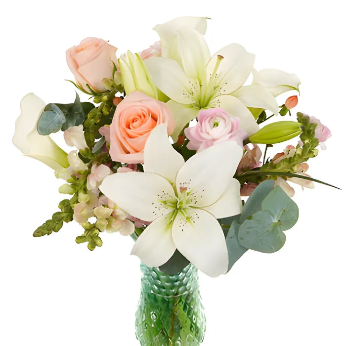 Pink Lemonade Flower Centerpiece
