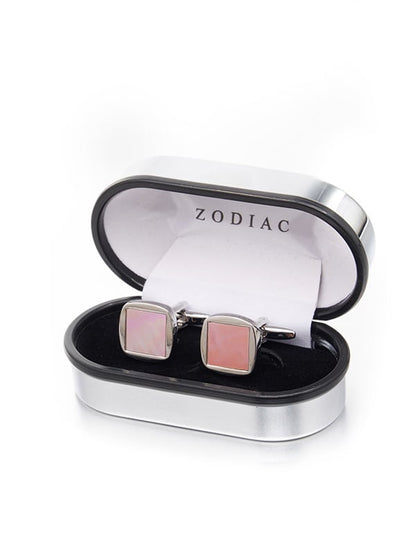 Pink Mother-Of-Pearl Cufflinks