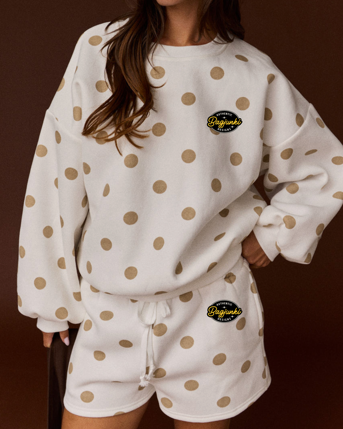 Polka Sweat Set