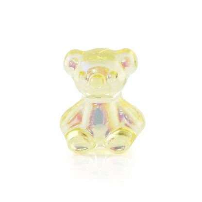Pot of 5 Charms - Yellow Teddybear   Naio Nails