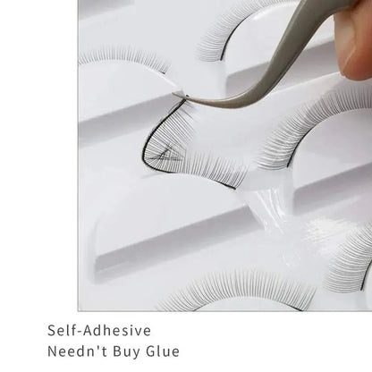 Practicing False Eyelashes| Swaniya Lashes