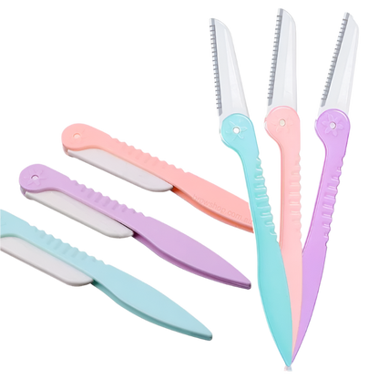 Premium Disposable Eyebrow & Face Razors (3pcs)