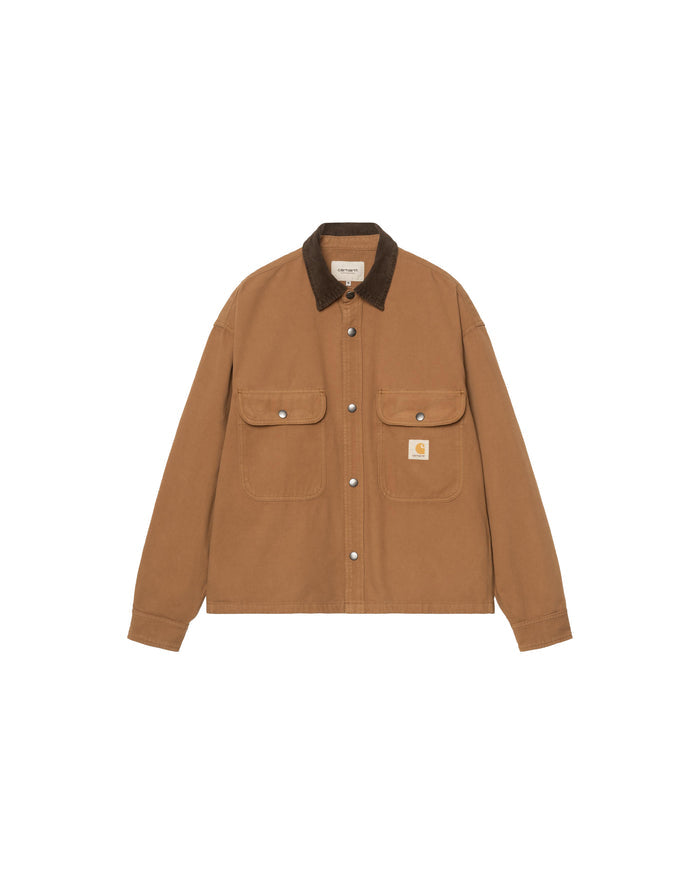 Prescott Shirt Jac Hamilton Brown Tobacco Garment Dyed