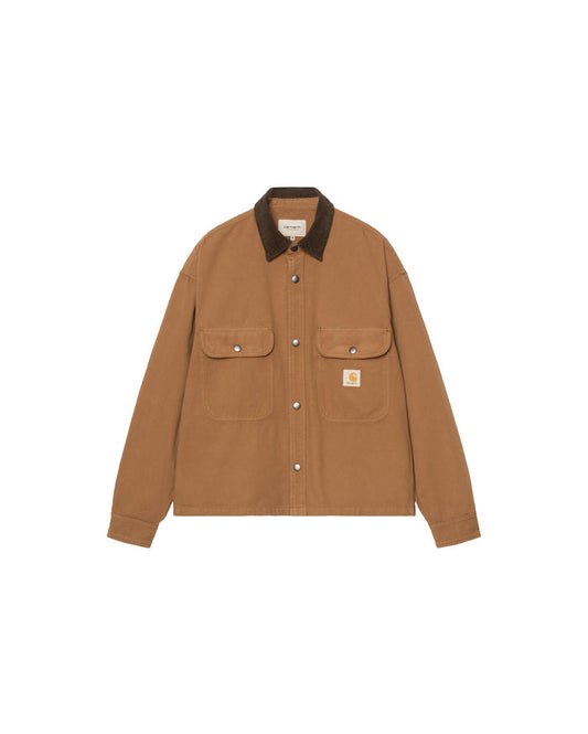 Prescott Shirt Jac Hamilton Brown Tobacco Garment Dyed