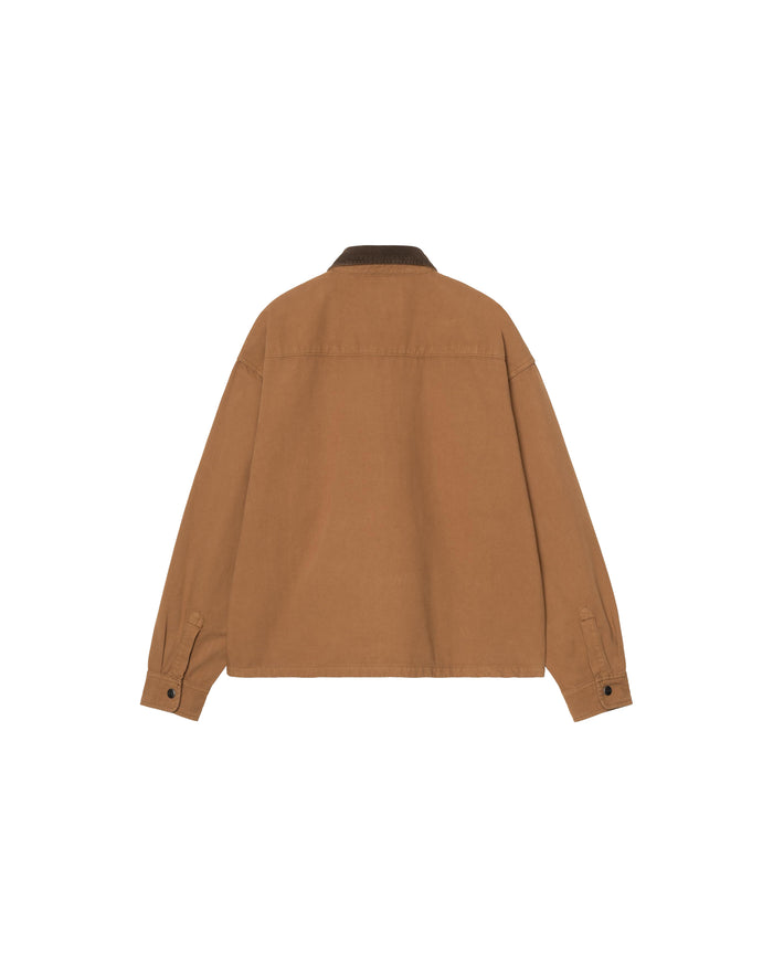 Prescott Shirt Jac Hamilton Brown Tobacco Garment Dyed