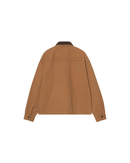 Prescott Shirt Jac Hamilton Brown Tobacco Garment Dyed