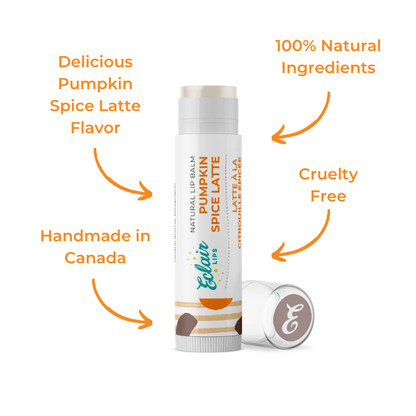 Eclair Lips Pumpkin Spice Latte lip balm - natural & cruelty-free