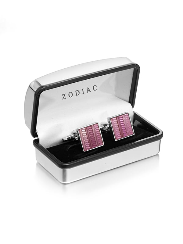 Purple Enamel Cufflinks