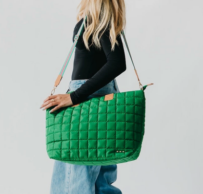 Quilted Tote Bag image 0