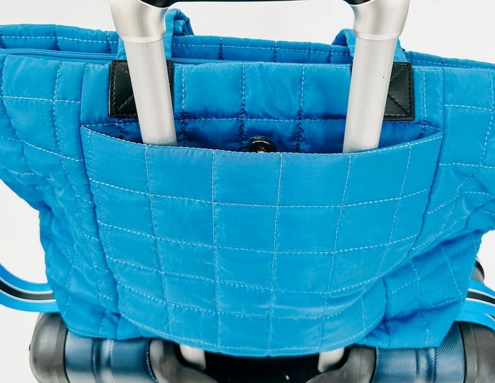 Quilted Tote Bag image 4