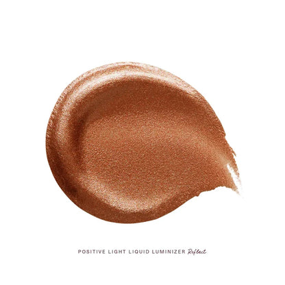 Rare Beauty Positive Light Liquid Luminizer Highlight in NWOB, a shimmering makeup highlighter with a luminous glow.