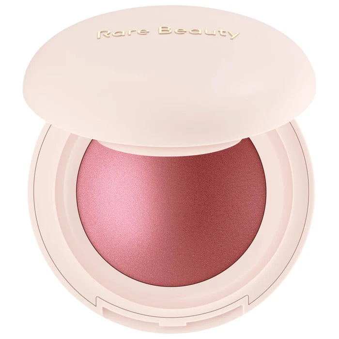 Rare Beauty by Selena Gomez Soft Pinch Luminous Powder Blush in shade Truth, new in box, with soft pink pigmentation and sleek packaging.