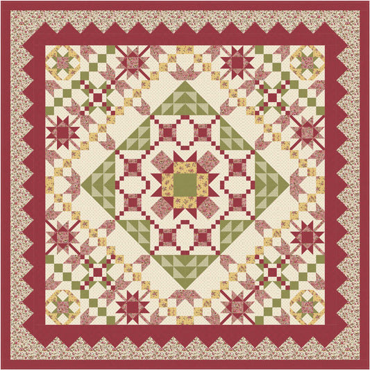 Raspberry Cheesecake Block of the Month Pattern #559