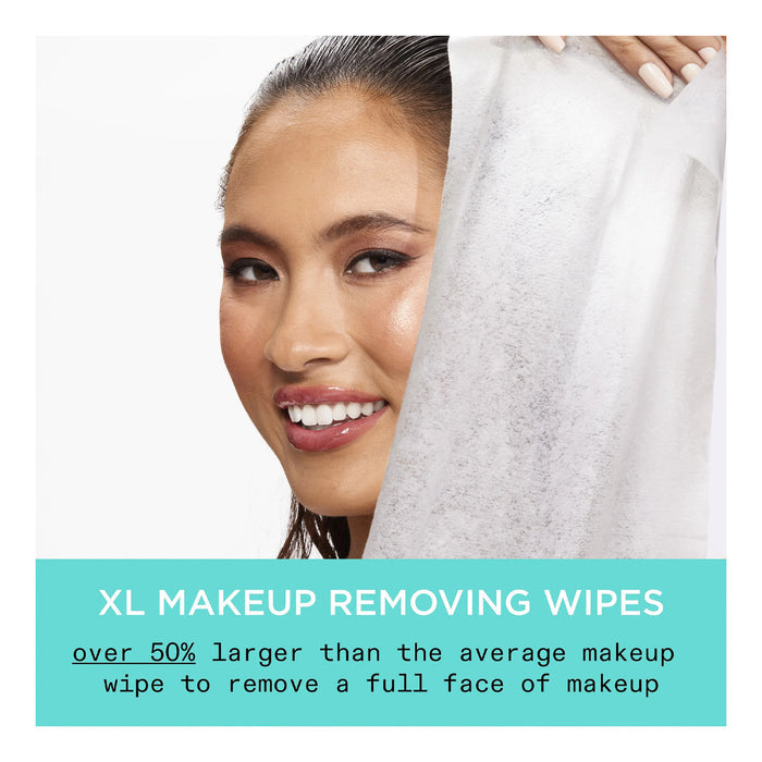Real Techniques Real Clean XL Makeup Removing Wipes 25ct