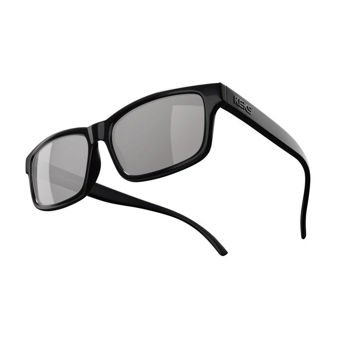 Single Vision / Solid Smoke / Silver Mirror