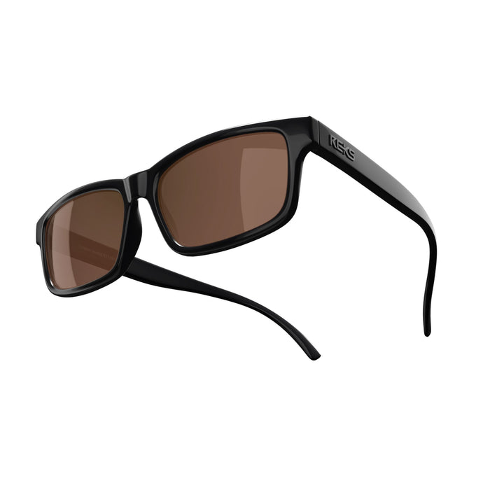 Single Vision / Solid Brown / None