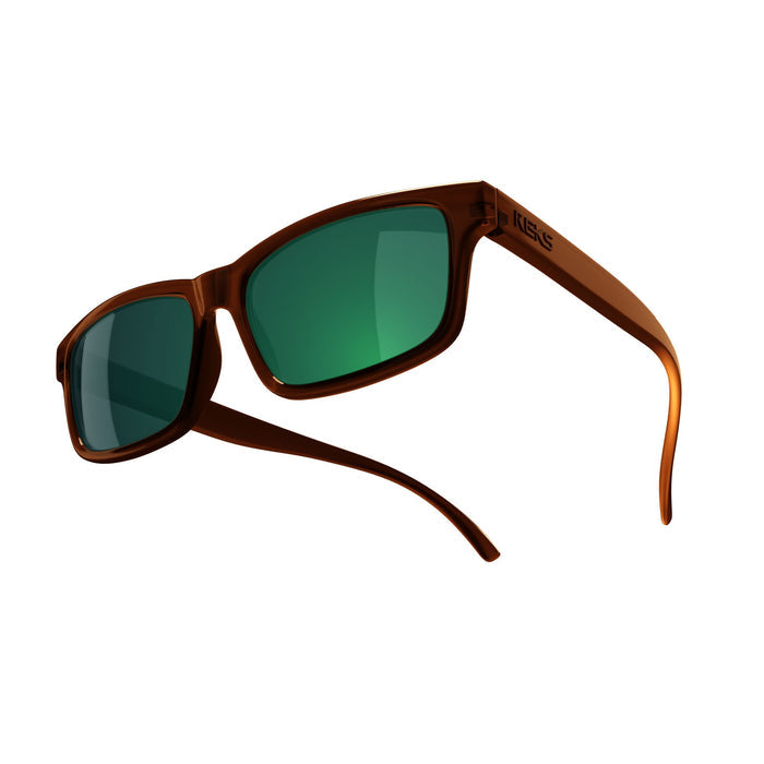 Single Vision / Rose Amber / Green Mirror
