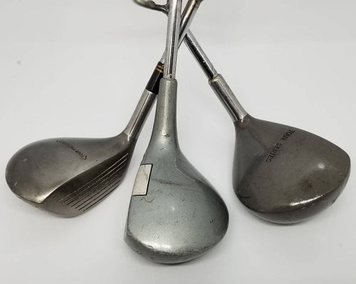 Recycled metal driver bottle opener gift by Vintage Golf Gifts, featuring a golf club design and sturdy metal construction.