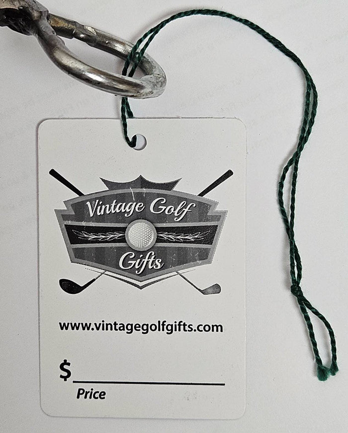 Recycled metal driver-shaped bottle opener gift from Vintage Golf Gifts, featuring a detailed golf club design.