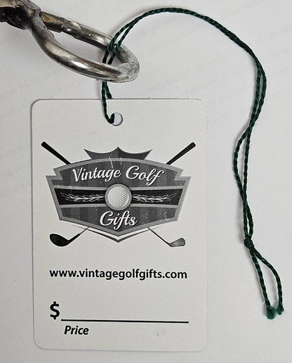 Recycled metal driver-shaped bottle opener gift from Vintage Golf Gifts, featuring a detailed golf club design.