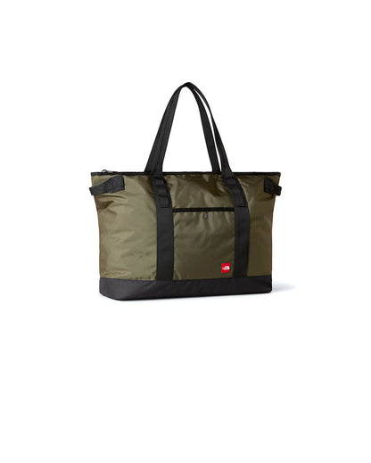 Red Box Large Tote New Taupe Green