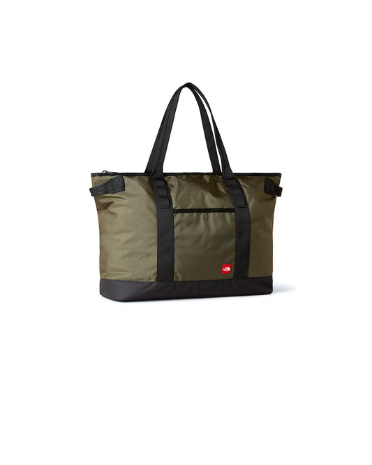 Red Box Large Tote New Taupe Green