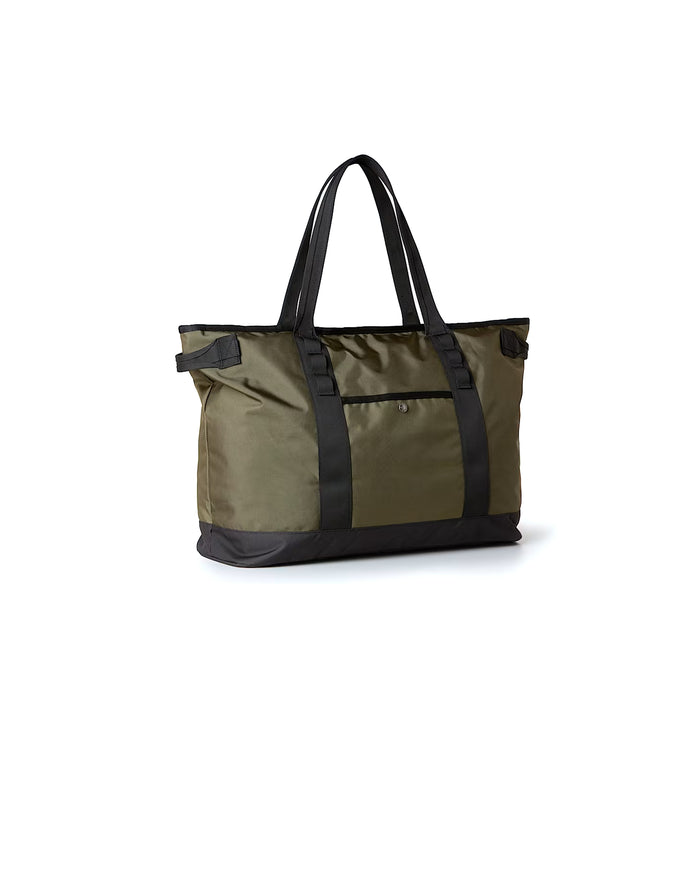 Red Box Large Tote New Taupe Green