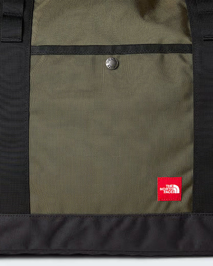 Red Box Large Tote New Taupe Green